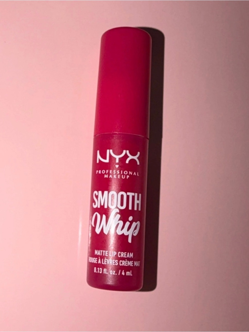 NYX vivid fuchsia Smooth Whip Matte Lip Cream - pillow talk
